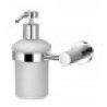 DOBO Dispenser sapone supporto a parete distributore cromato instal...