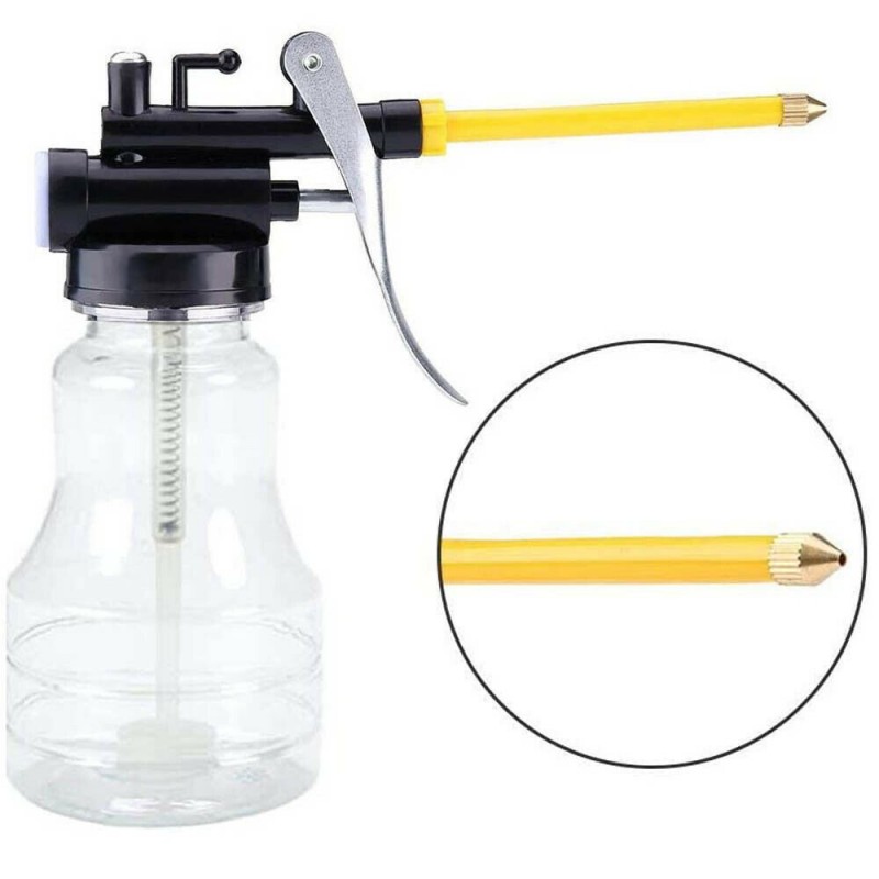 DOBO Oliatore trasparente 300cc pressione olio lubrificazione lubri...
