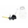 DOBO Oliatore trasparente 300cc pressione olio lubrificazione lubri...