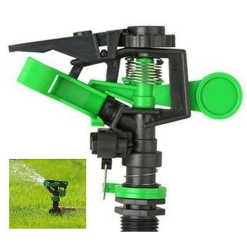 DOBO Irrigatore a settore in plastica giardino prato erba puntale b...