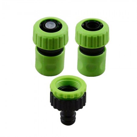 Pistola acqua spruzzo multi getto 7 modalità irrigazione giardino 3 adattatori