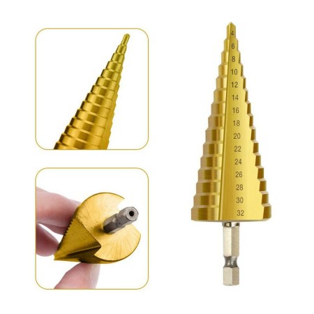 Allargafori professionale metallo legno cartongesso foro fori lavoro bricolage