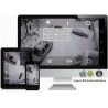 DOBO Telecamera industriale da esterno 4G full HD wireless ip visio...