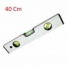 DOBO Livella a bolla professionale 30/40/50/60/80 cm 3 bolle traspa...