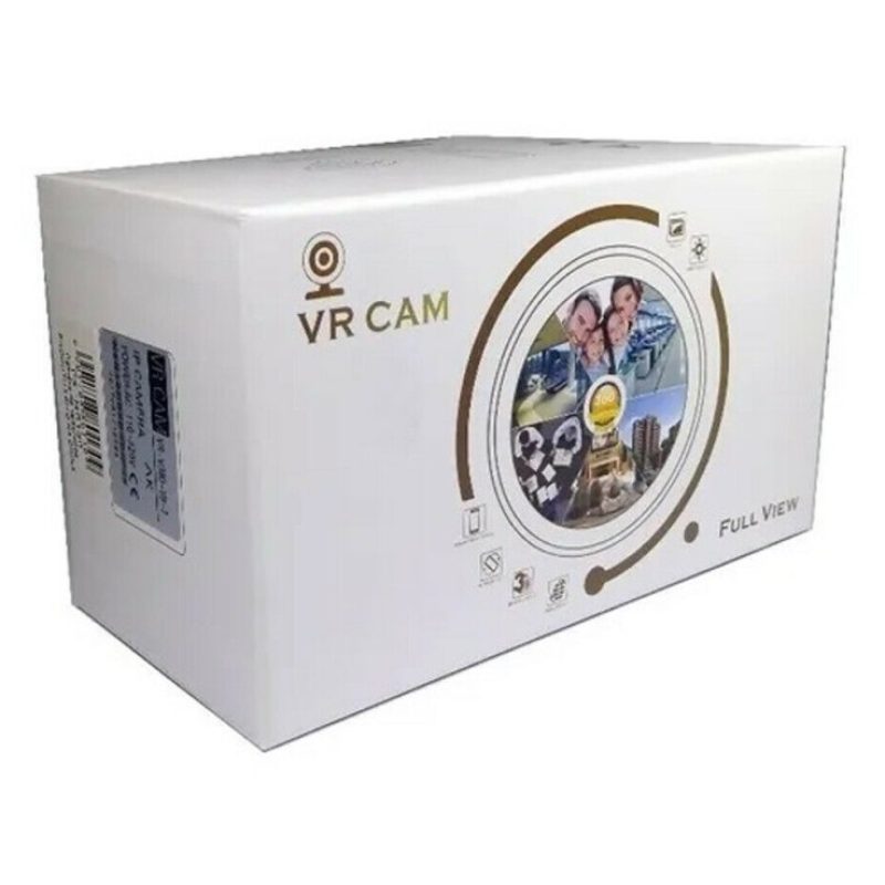 DOBO VR cam telecamera panoramica 360 gradi Wi fi camera spia lampa...