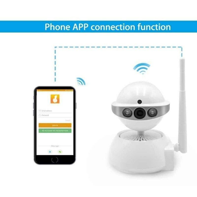 DOBO Telecamera smarthome asteroide camera sorveglianza visione not...