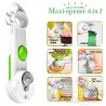 Apritutto apriscatole apribarattoli lattine multifunzione 6 in 1 apri bottiglie