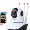 DOBO Telecamera camera ip wifi 3 antenne HD wireless H264 led infra...