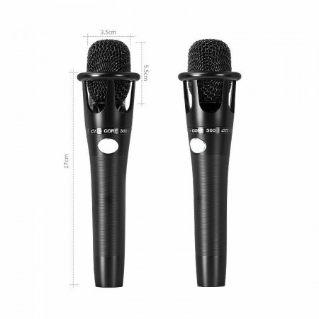 Kit microfono cardoide condensatore cavalletto auricolari mixer effetti mic cavo