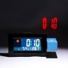 DOBO Orologio sveglia con proiettore temperatura ora proiezione cal...