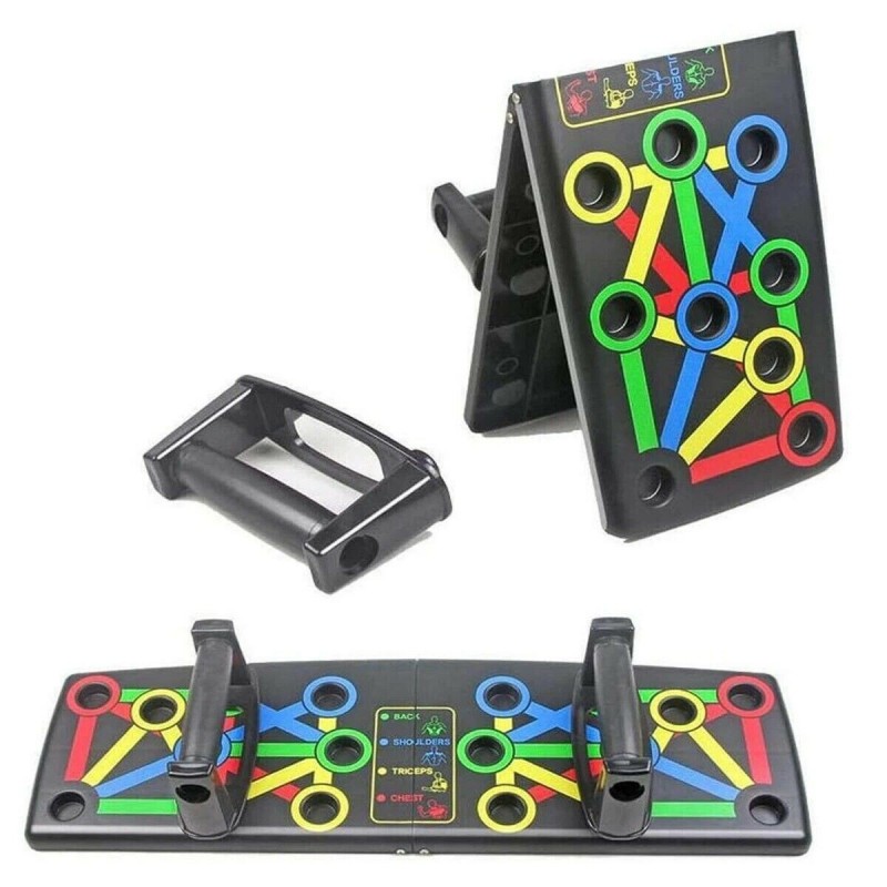 DOBO Push up maniglie per flessioni pedana colori esercizi pettoral...