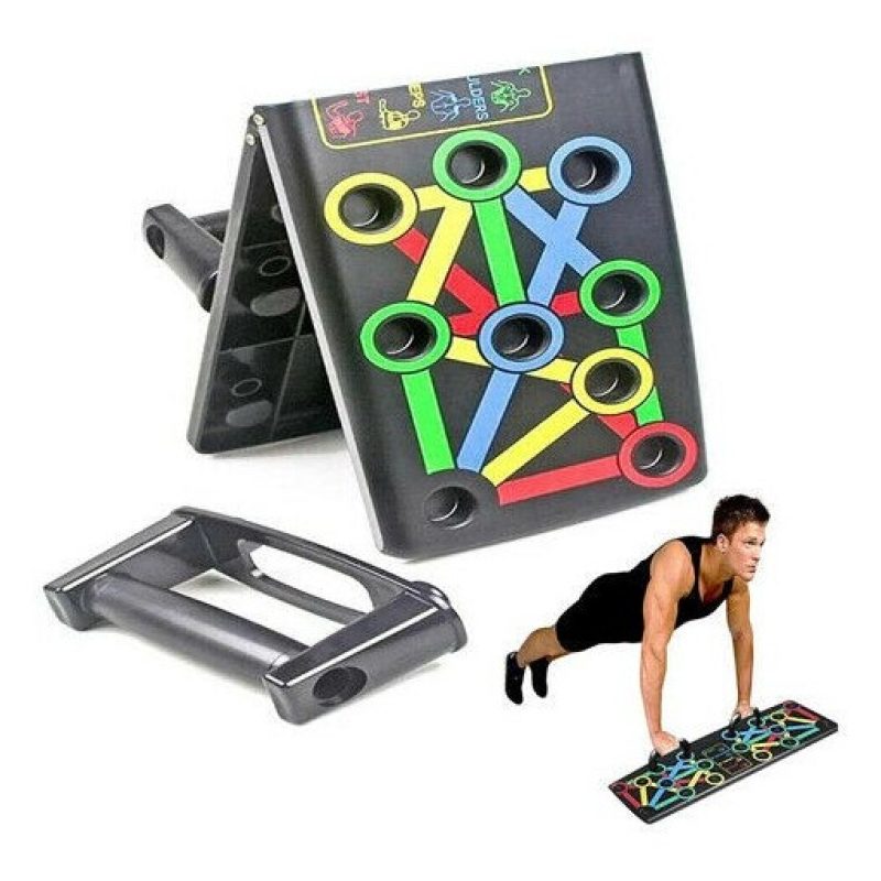 DOBO Push up maniglie per flessioni pedana colori esercizi pettoral...