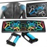 DOBO Push up maniglie per flessioni pedana colori esercizi pettoral...