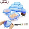 DOBO 6x Coperchi in silicone estensibili per contenitori tappi elas...