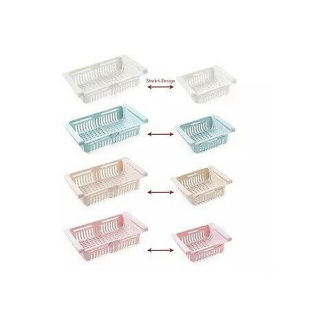 Cassetto universale portaoggetti frigorifero cucina freezer congelatore cestino
