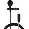 DOBO Microfono lavalier jack type C smartphone cellulare registrare...