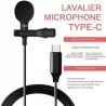 DOBO Microfono lavalier jack type C smartphone cellulare registrare...