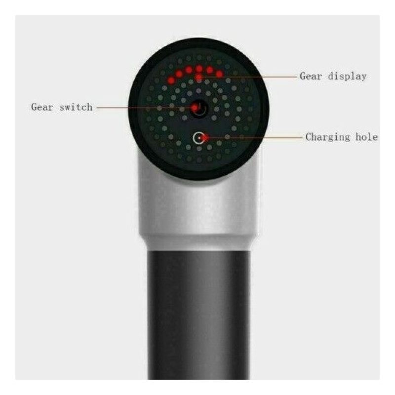 DOBO Massaggiatore portatile fascial pistola muscoli massaggia addo...