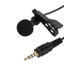 Microfono condensatore mic JH043 omnidirezionale jack 3,5mm smartphone cellulare