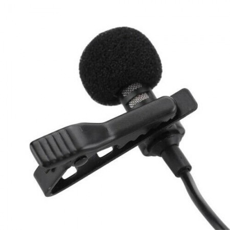 Microfono condensatore mic JH043 omnidirezionale jack 3,5mm smartphone cellulare