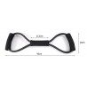 Resistance Band espansori Yoga Pilates Estensibile Fascia Fitness Tubo Elastico ABS forma a 8 - colore secondo disponibilità