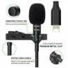 DOBO Microfono condensatore cavo lightning omnidirezionale 1,5 M ce...