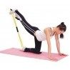 Resistance Band espansori Yoga Pilates Estensibile Fascia Fitness Tubo Elastico ABS forma a 8 - colore secondo disponibilità