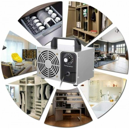 Generatore di ozono purificatore aria portatile macchina con interruttore timer