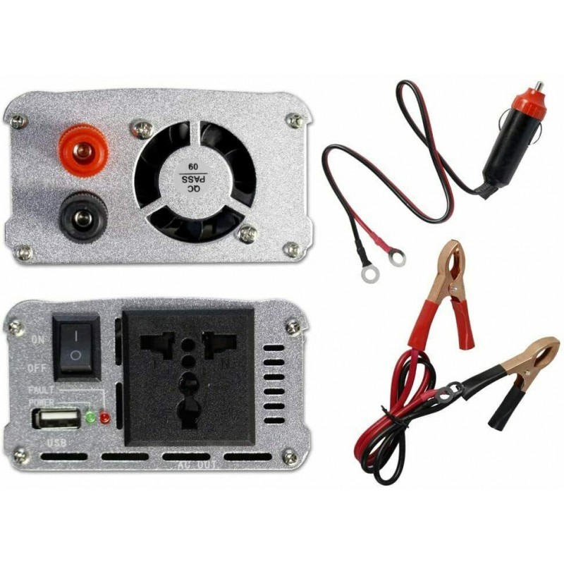 Inverter 12V 220V 2000W Auto Camper Barca Portatile Trasformatore Convertitore - Foto 2
