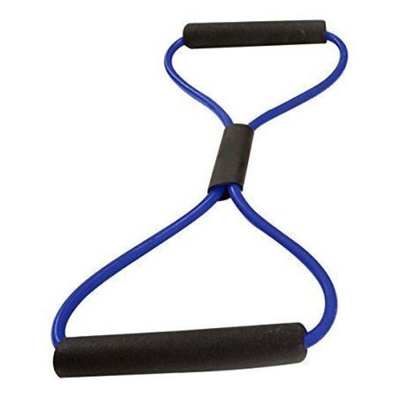 Resistance Band espansori Yoga Pilates Estensibile Fascia Fitness Tubo Elastico ABS forma a 8 - colore secondo disponibilità