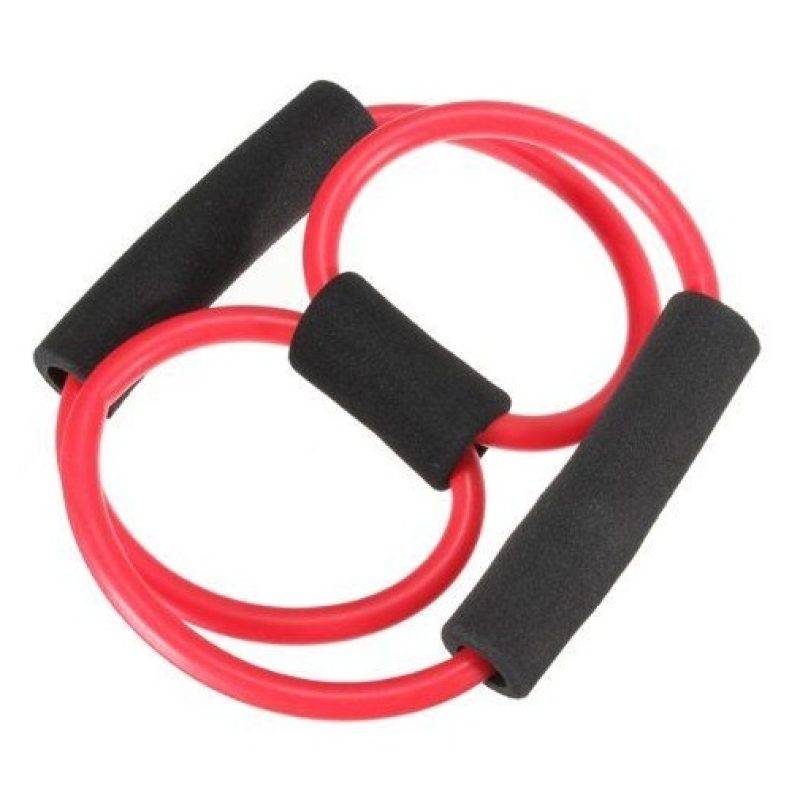 Resistance Band espansori Yoga Pilates Estensibile Fascia Fitness Tubo Elastico ABS forma a 8 - colore secondo disponibilità