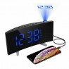 DOBO Sveglia proiettore muro multifunzione orologio display LCD dig...