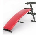 Panca fitness addominali palestra casa allenamento regolabile pieghevole schiena