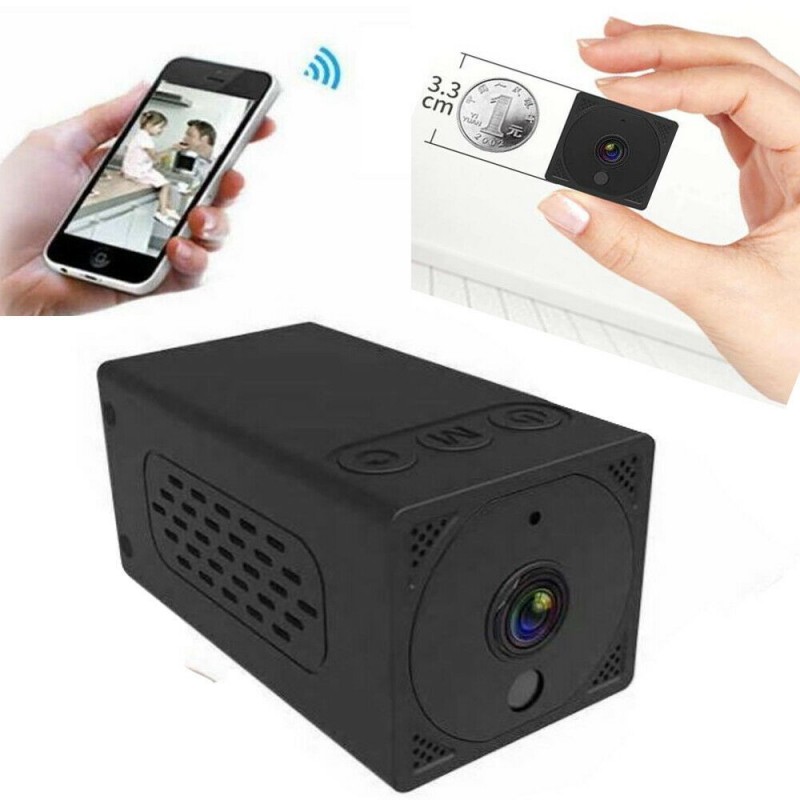 DOBO Micro camera spia HD WiFi mini videocamera visione notturna re...