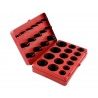 Kit o-ring oring valigetta da 419 pezzi guarnizioni gomma diverse misure assortite