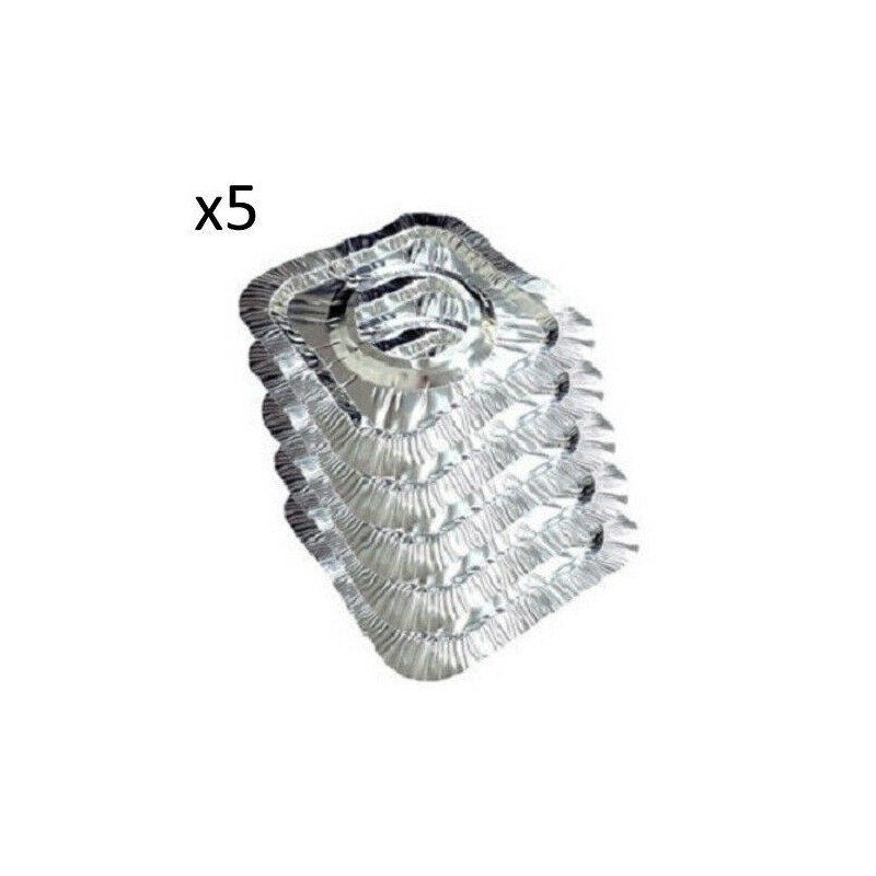 10X Salva piano cottura quadrato fornelli alluminio cucina grasso antiaderente