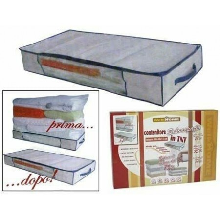 Contenitore salva spazio TNT coperte piumini cuscini arredamento accessori casa