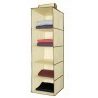 DOBO Organizer armadio portatutto pensile scarpe vestiti borse 5 ri...