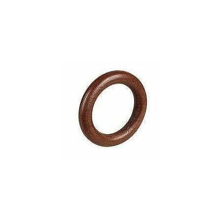 10x Anelli per tenda doccia legno 28 mm bastone tende 10 cerchi semplici casa