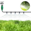 Kit tubo sistema a goccia acqua nebulizzata irrigazione giardino giardinaggio 5 m