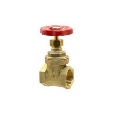 Valvola in ottone chiusura 3/4 saracinesca rubinetto acqua chiusura PN16 acqua