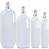 DOBO Bottiglia in polietilene 2L 1.5L 1L 0.5L riutilizzabile acqua ...