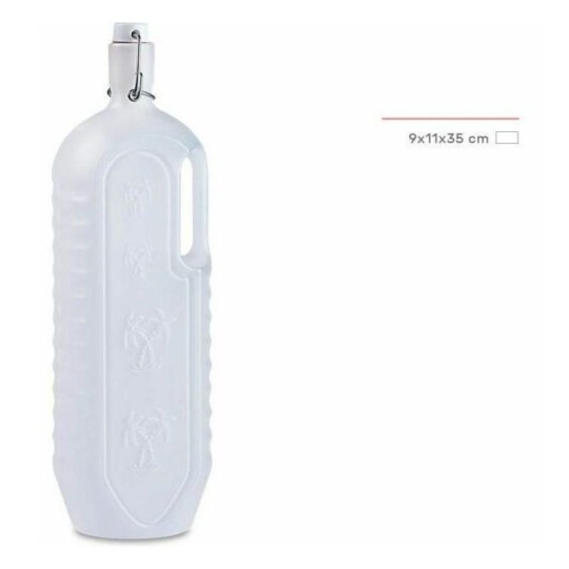 DOBO Bottiglia in polietilene 2L 1.5L 1L 0.5L riutilizzabile acqua ...