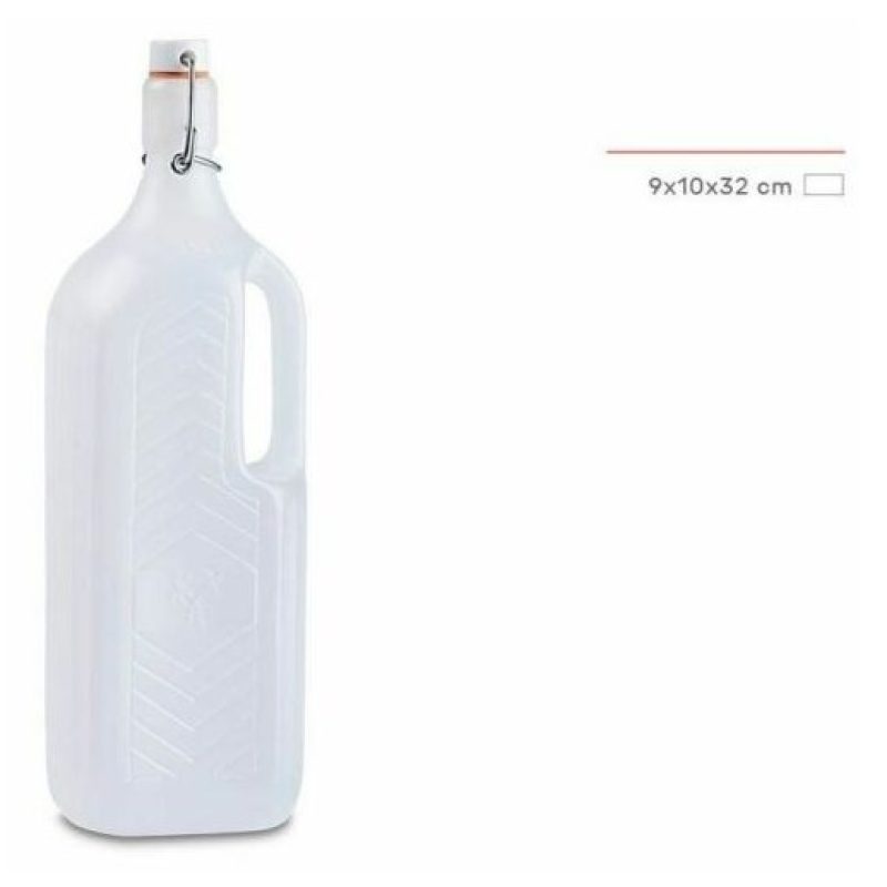 DOBO Bottiglia in polietilene 2L 1.5L 1L 0.5L riutilizzabile acqua ...