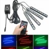 DOBO Kit 4 strisce led RGB cambio colore ritmo musica telecomando s...