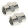 DOBO 2x Manicotto 3/4 femmina raccordo ottone filato bocchettone la...