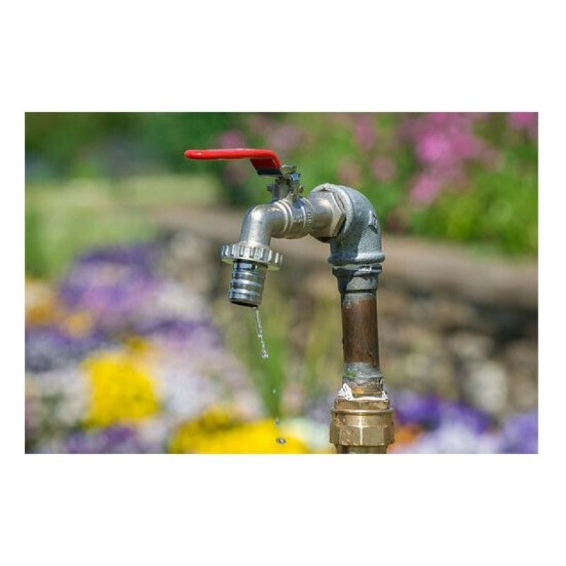 DOBO Rubinetto a sfera per esterno giardino giardinaggio ottone fon...