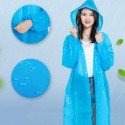 Poncho impermeabile per pioggia mantella pesca ciclismo caccia anti pioggia blu