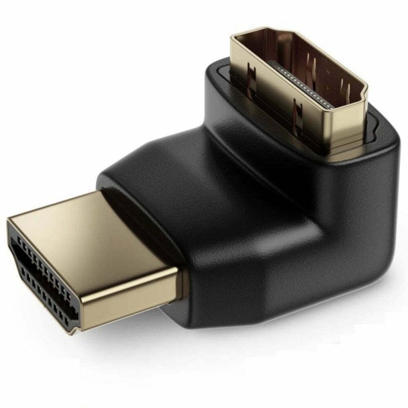 Adattatore HDMI angolato 90 gradi connettore maschio femmina TV PC convertitore