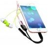 DOBO Adattatore convertitore cuffie caricatore Lightning Jack 3,5 m...